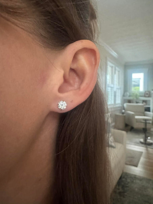 Statement — 6mm Continuous-Wear Earrings